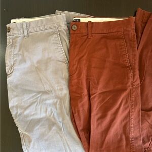 BUNDLE JCrew Men’s Slim Flex Pants